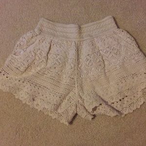 Lace shorts